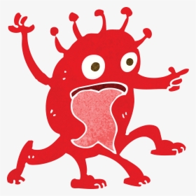 Red Alien Clipart, HD Png Download, Transparent PNG
