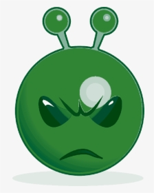 Green, Alien, Cartoon, Smiley, Unhappy - Sorry For Time Waste, HD Png Download, Transparent PNG
