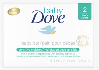 Sensitive Moisture Baby Bar 90g - Dove Soap, HD Png Download, Transparent PNG