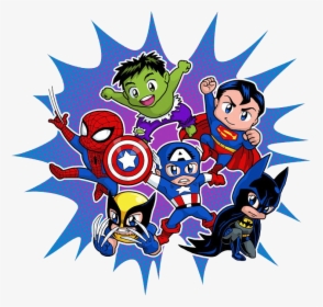 Superman Clipart Mar - Poster De Super Heroes, HD Png Download, Transparent PNG