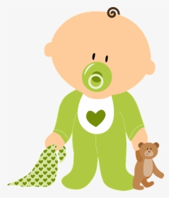 Baby With Pacifier Clipart, HD Png Download, Transparent PNG