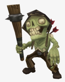 Zombie Low Poly, HD Png Download, Transparent PNG