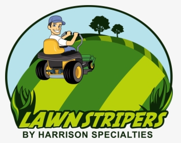 Lawn Stripers By Harrison Specialties - Zero Turn Cartoon, HD Png Download, Transparent PNG
