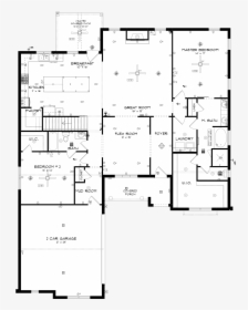 Stonington Main Floor By Stone Martin Builders - Floor Plan, HD Png Download, Transparent PNG