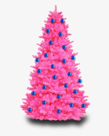 Christmas Tree Pink Png, Transparent Png, Transparent PNG