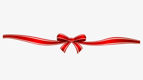 Red Ribbon Border Png Download - Give The Gift, Transparent Png, Transparent PNG