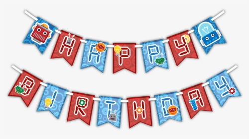 Robot Happy Birthday - Happy Birthday Ninja Warrior, HD Png Download, Transparent PNG