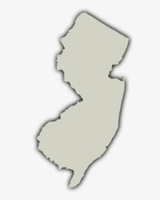 Nj Map Cliparts - New Jersey Map Clipart Gray, HD Png Download, Transparent PNG