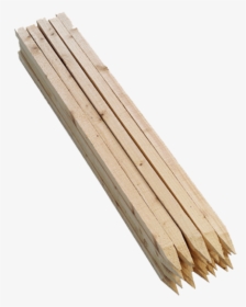 Wooden Garden Poles Inspiration - Wood Stakes, HD Png Download, Transparent PNG