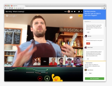 Applause-hangouts - Google Hangouts On Air, HD Png Download, Transparent PNG