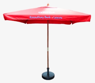 2m Square Wooden Parasol Main Image For Carousel - Square Beach Parasol, HD Png Download, Transparent PNG