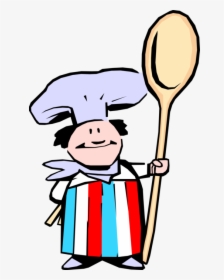 Vector Illustration Of French Culinary Cuisine Chef - French Chef Png Cartoon, Transparent Png, Transparent PNG