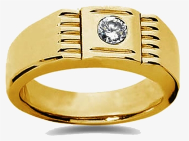 Gold Rings Transparent Png - Gold Casting Men Ring, Png Download, Transparent PNG