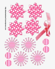Pink Flower Cajas Carton, HD Png Download, Transparent PNG