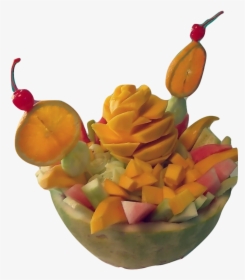 Sandiloka Image - Carving - Fruit Salad, HD Png Download, Transparent PNG