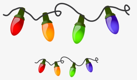 Christmas Lights Light Border Clip Art Clipart Library - Holiday Clip Art, HD Png Download, Transparent PNG