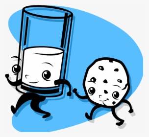 Milk And Cookies, HD Png Download, Transparent PNG