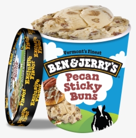 Transparent Ben And Jerry S Png - Ben And Jerry's Sticky Buns, Png Download, Transparent PNG