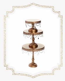 Shop-preview Antique Gold Chandelier Ball Base Cake - Pagoda, HD Png Download, Transparent PNG
