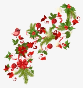 Poinsettia Clipart Divider - Christmas Day, HD Png Download, Transparent PNG