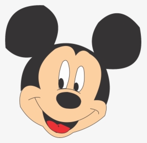 Compartir Twittear Mickey Mouse Face Png - Mickey Mouse Vector Png, Transparent Png, Transparent PNG