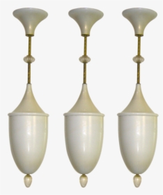 1980s Gold And Pearl Ivory Murano Glass Pendant Chandelier/lantern - Antique, HD Png Download, Transparent PNG