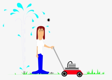 Irrigation Sprinkler Lawn Mowers Clip Art - Sprinklers Cartoon Transparent, HD Png Download, Transparent PNG