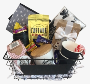 $60 Coffee Theme Gift Basket - Tattly, HD Png Download, Transparent PNG