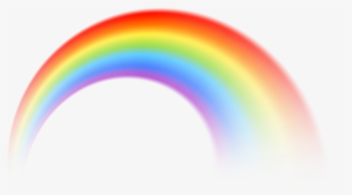 Rainbow Graphics Font Computer Wallpaper - Transparent Rainbow Clipart, HD Png Download, Transparent PNG
