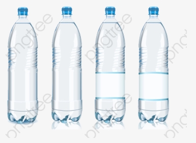 Transparent Water Bottle Clipart - Plastic Bottle, HD Png Download, Transparent PNG