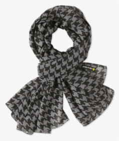 Houndstooth Lightweight Scarf - Scarf, HD Png Download, Transparent PNG