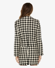 Houndstooth Jacket In Colour Jet Black - Fear Inside Out Sweater, HD Png Download, Transparent PNG