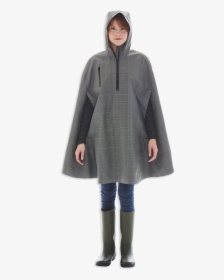Electric Houndstooth, High Performance Rain Cape By - Overcoat, HD Png Download, Transparent PNG