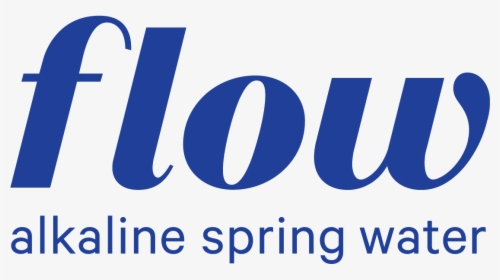 Transparent Flowing Stream Clipart - Flow Alkaline Spring Water Logo, HD Png Download, Transparent PNG