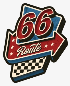 Route 66 Hotel Sign   Class Lazyload Lazyload Mirage - Kick American Football, HD Png Download, Transparent PNG