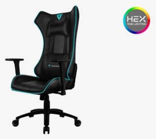 Chair Thunder X3 Rc3 Hex Black Cyan, HD Png Download, Transparent PNG