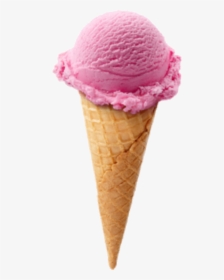 #icecream #pink #tumblr #helado #comida #love #freetoedit - Strawberry Ice Cream Png, Transparent Png, Transparent PNG