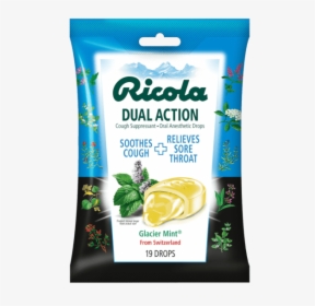 Ricola Dual Action Cough Drops, HD Png Download, Transparent PNG