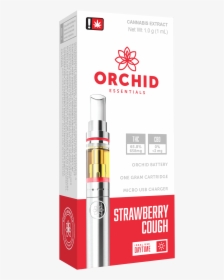 Orchid Essentials Concentrates Cartridges Strawberry, HD Png Download, Transparent PNG