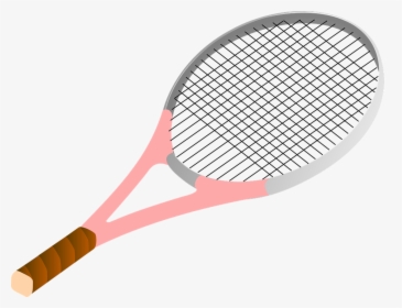 Tennis, Racket, Game, Ball, Play, Sport, Court - Tennis Racket Clipart, HD Png Download, Transparent PNG
