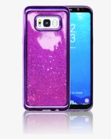 Samsung Galaxy S8 Plus Mm Electroplated Water Glitter, HD Png Download, Transparent PNG