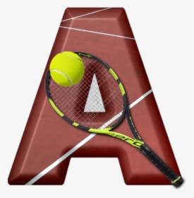 Alfabeto Bola De Tenis Rosa, HD Png Download, Transparent PNG
