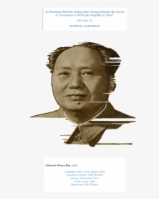 Transparent Mao Zedong Png - Mao Tse Tung, Png Download, Transparent PNG