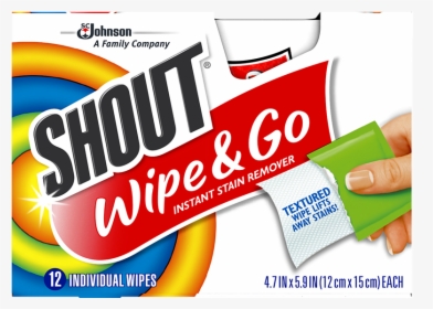 Shout Wipe And Go, HD Png Download, Transparent PNG