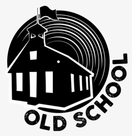 Old School Logo Final-black - Illustration, HD Png Download, Transparent PNG