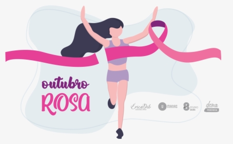Outubro Rosa Dona Poderosa - Toss A Bocce Ball, HD Png Download, Transparent PNG