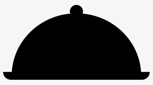 Food Covered Tray Silhouette - Silhouette, HD Png Download, Transparent PNG