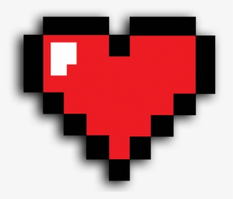 Transparent Pixel Heart Png - Transparent Broken Pixel Heart, Png Download, Transparent PNG