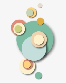 #circles #shapes #geometric #bubbles #retro #easter - Circle, HD Png Download, Transparent PNG
