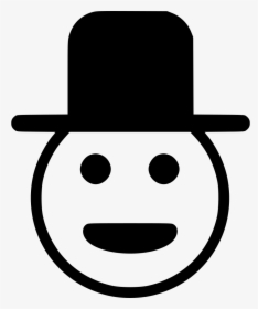 Lucky Man Smile Smiley Hat Icon Free Download Png Emotion - Smiley, Transparent Png, Transparent PNG
